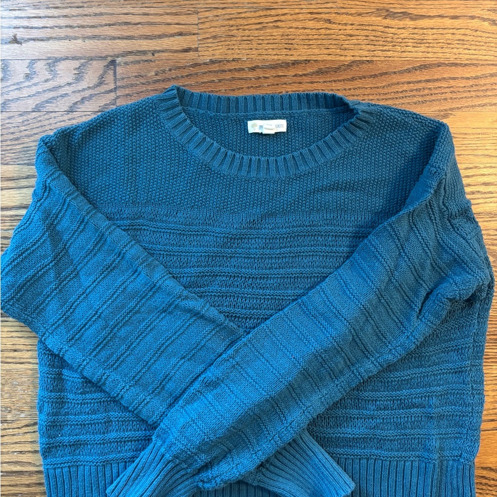 Girls Teal Sweater